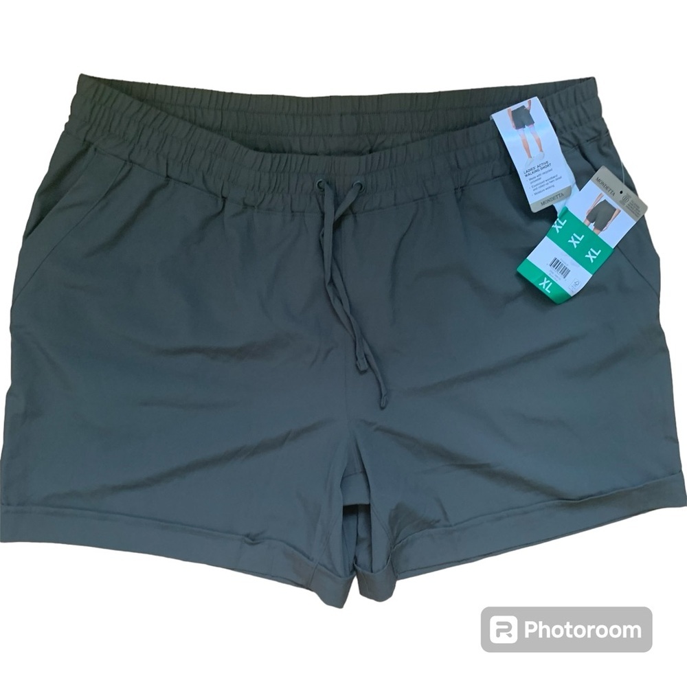 Mondetta Green Active Walking Shorts Size Extra Large (XL) New With Tag Athletic - Picture 1 of 4
